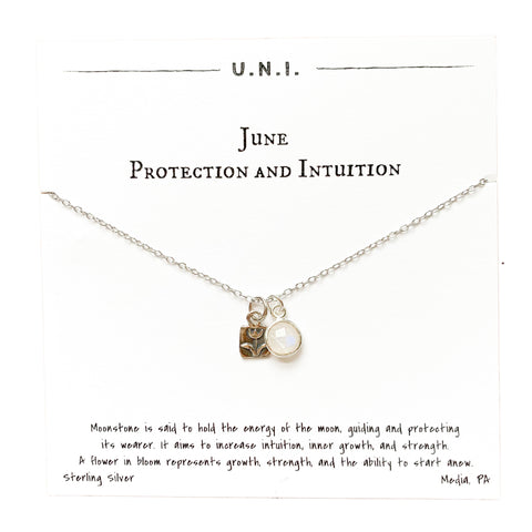 JUNE: Protection & Intuition Necklace