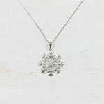 SS Snowflake Necklace