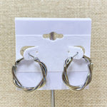 Fashion Twist Hoops