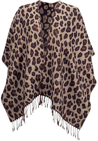 Shawl- Smoky Leopard