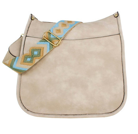 Chloe Off-White Crossbody with Embroidered Guitar Strap