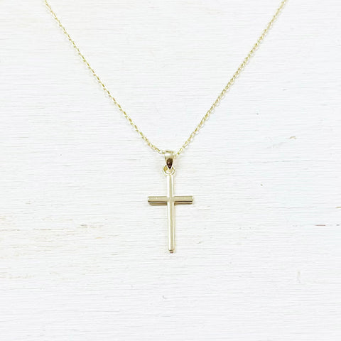 Sterling Silver Cross Necklace