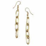 Anju Single Gold Chain Link Earrings