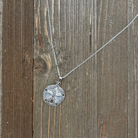 Sterling Silver Sand Dollar Necklace