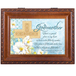 Godmother Woodgrain Music Box