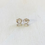 Sterling Silver Heart Earrings