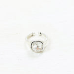 Fashion Clear Square Stone Ring