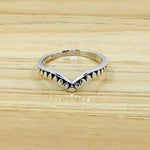 Silver Ring With Point-Size 6