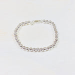 3mm Sterling Silver Ball Bracelet