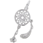 Sterling Silver Dream Catcher Charm