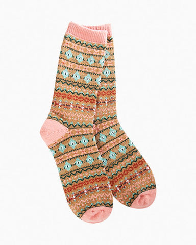 Holiday Wrapping- Holiday Mini Crew Socks