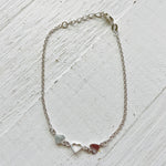Sterling Silver Heart Anklet