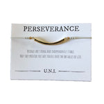 Perseverance Bracelet - Silver Cord