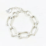 Fashion Rectangle Link Bracelet