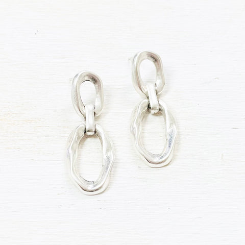 Fashion Link Dangle Earrings