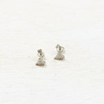 SS CZ Heart Studs