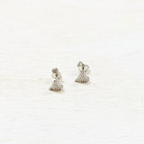 SS CZ Heart Studs