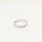 SS Link CZ Ring
