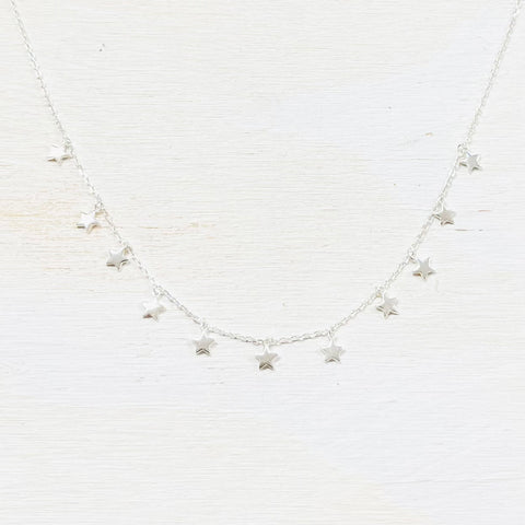 SS Star Necklace12-15”