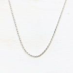 Sterling Silver 24” Rope Estate Chain