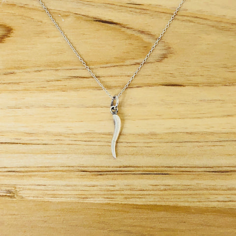 Small Italian Horn Necklace