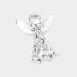 Fashion Rhinestone Angel Pin/Pendant