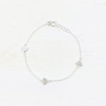 Sterling Silver Heart Bracelet