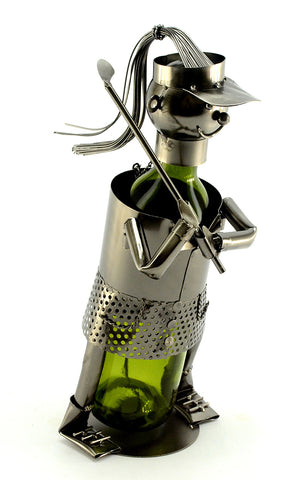 Lady Golfer Wine Bottle Holder