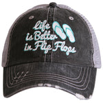 Life is Better in Flip Flops Trucker Hat
