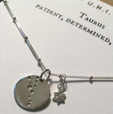 TAURUS: Patient, Determined Necklace